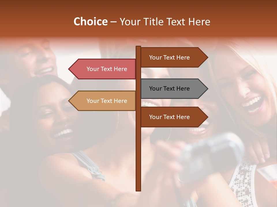 Modern Urban City With Freeway Traffic At Night, Dark City Skyline, Down Town Los Angeles PowerPoint Template