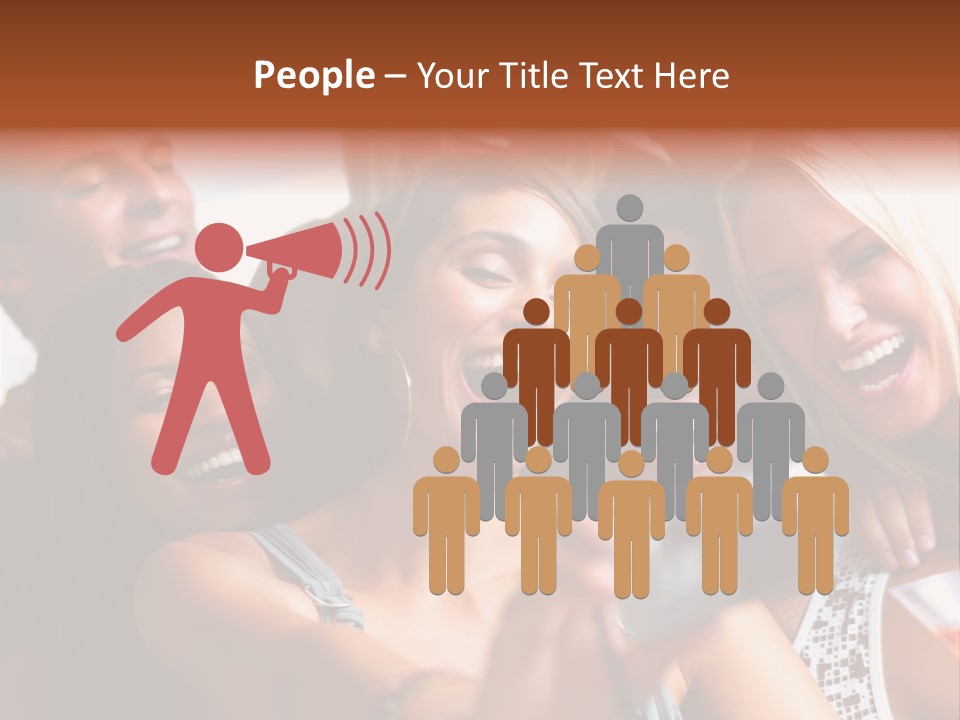 Modern Urban City With Freeway Traffic At Night, Dark City Skyline, Down Town Los Angeles PowerPoint Template