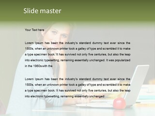 Healthy Breakfast With Fruits And Juice PowerPoint Template