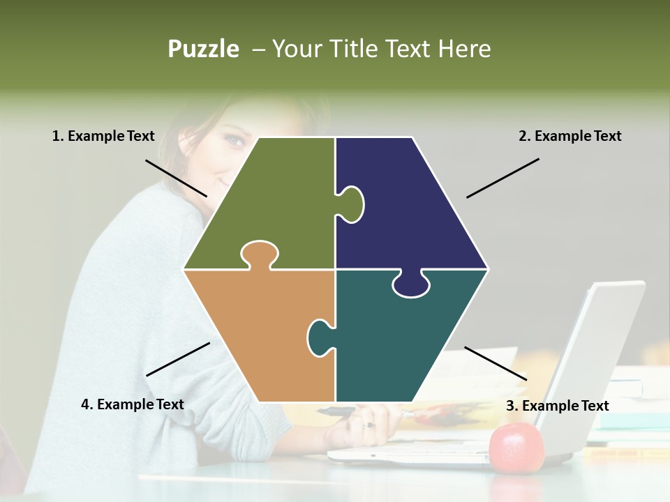 Healthy Breakfast With Fruits And Juice PowerPoint Template
