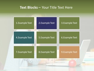Healthy Breakfast With Fruits And Juice PowerPoint Template