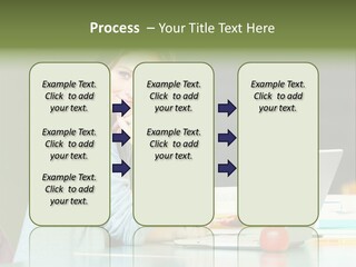 Healthy Breakfast With Fruits And Juice PowerPoint Template