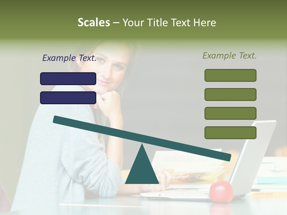 Healthy Breakfast With Fruits And Juice PowerPoint Template