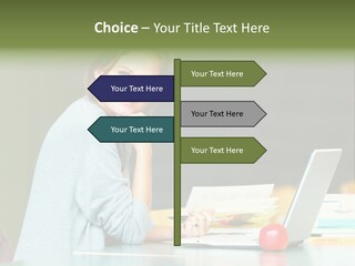Healthy Breakfast With Fruits And Juice PowerPoint Template