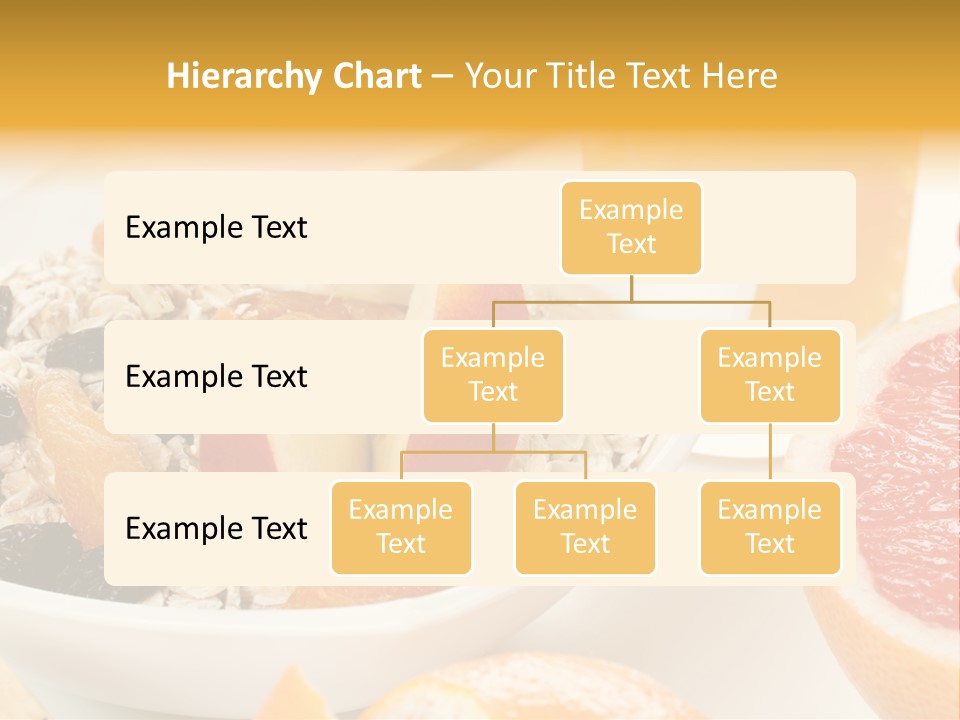 Healthy Breakfast With Fruits And Juice PowerPoint Template