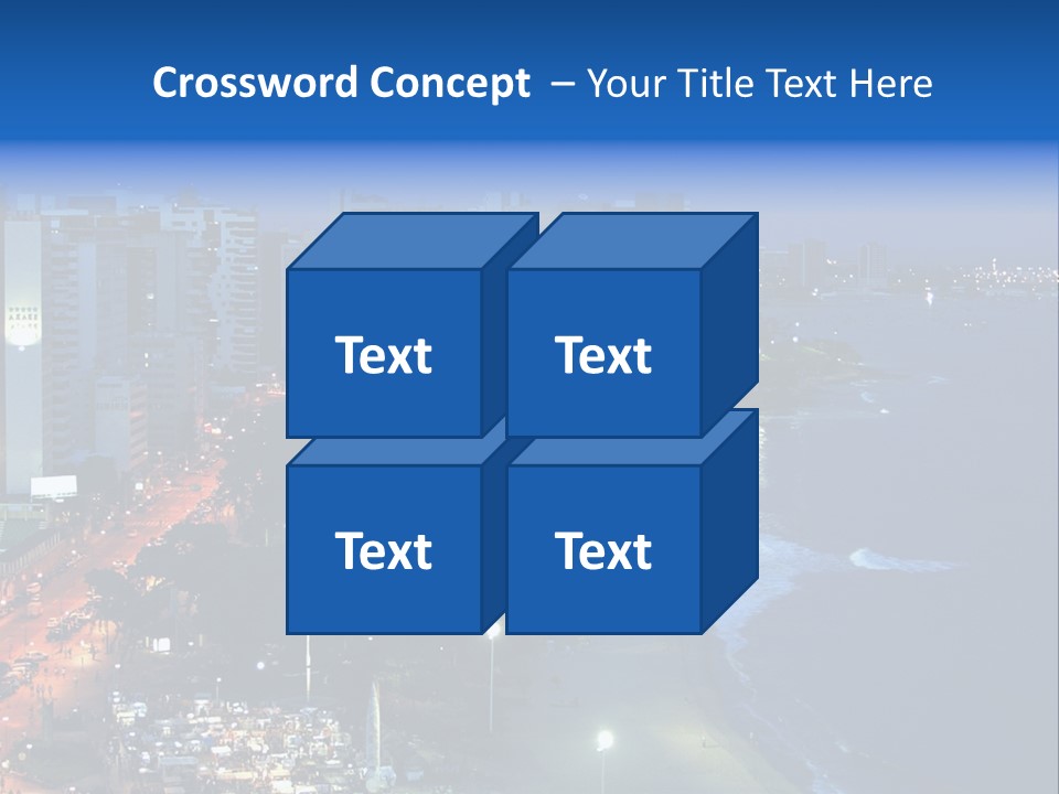 Fortaleza Brazil PowerPoint Template
