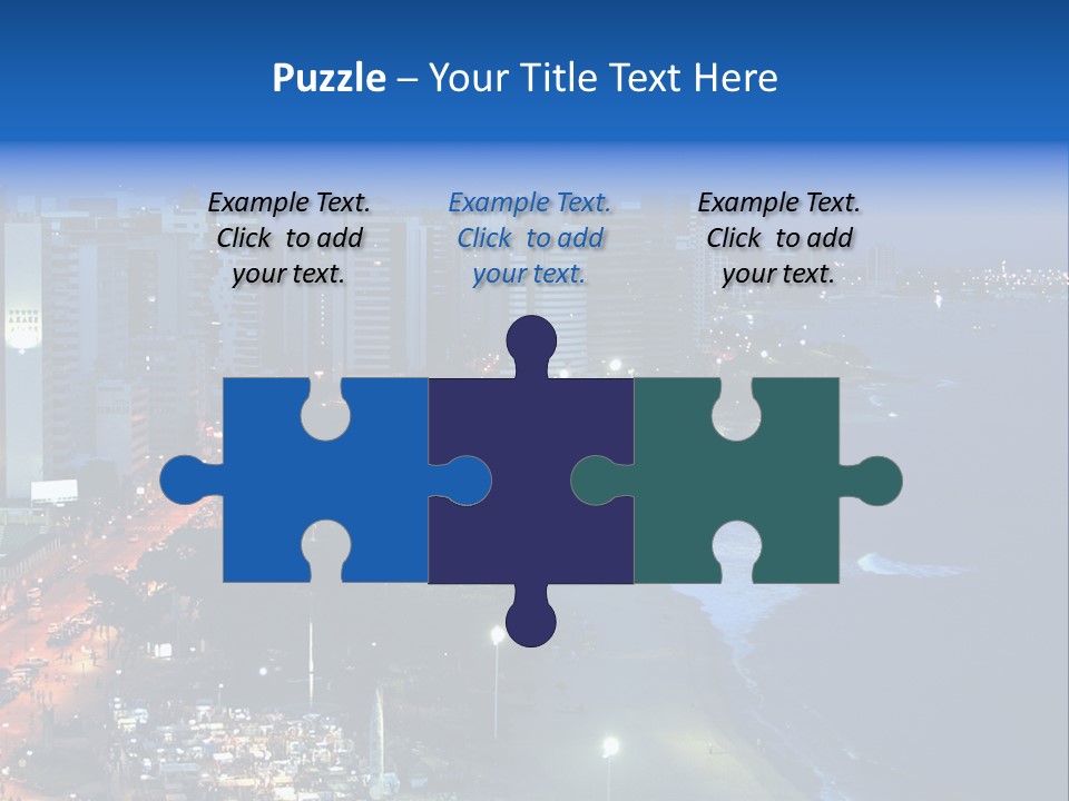 Fortaleza Brazil PowerPoint Template