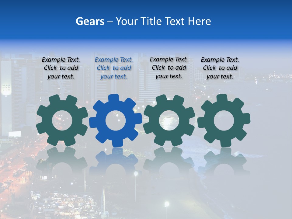 Fortaleza Brazil PowerPoint Template