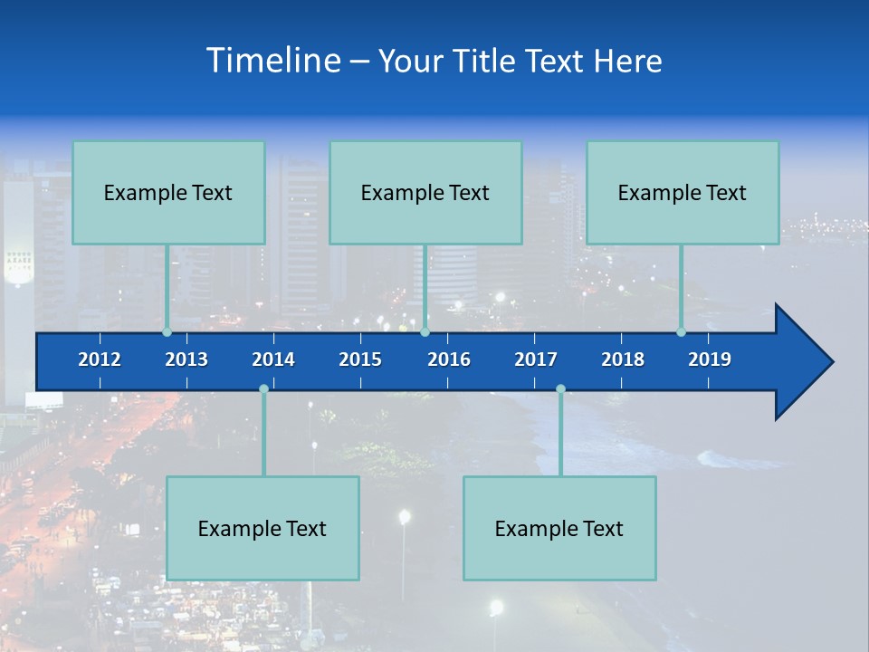 Fortaleza Brazil PowerPoint Template