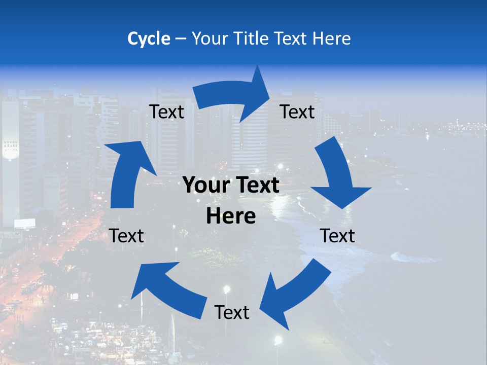 Fortaleza Brazil PowerPoint Template