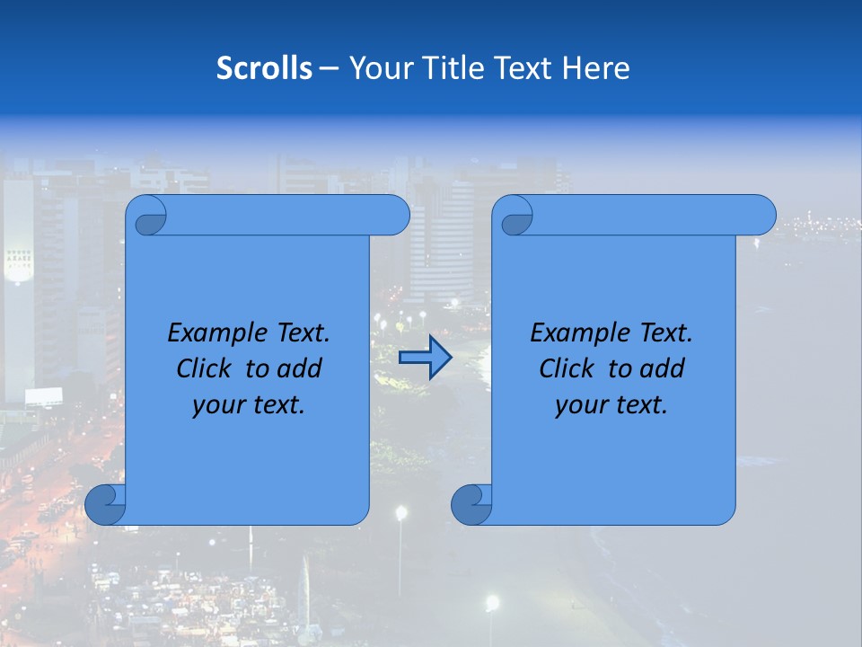 Fortaleza Brazil PowerPoint Template