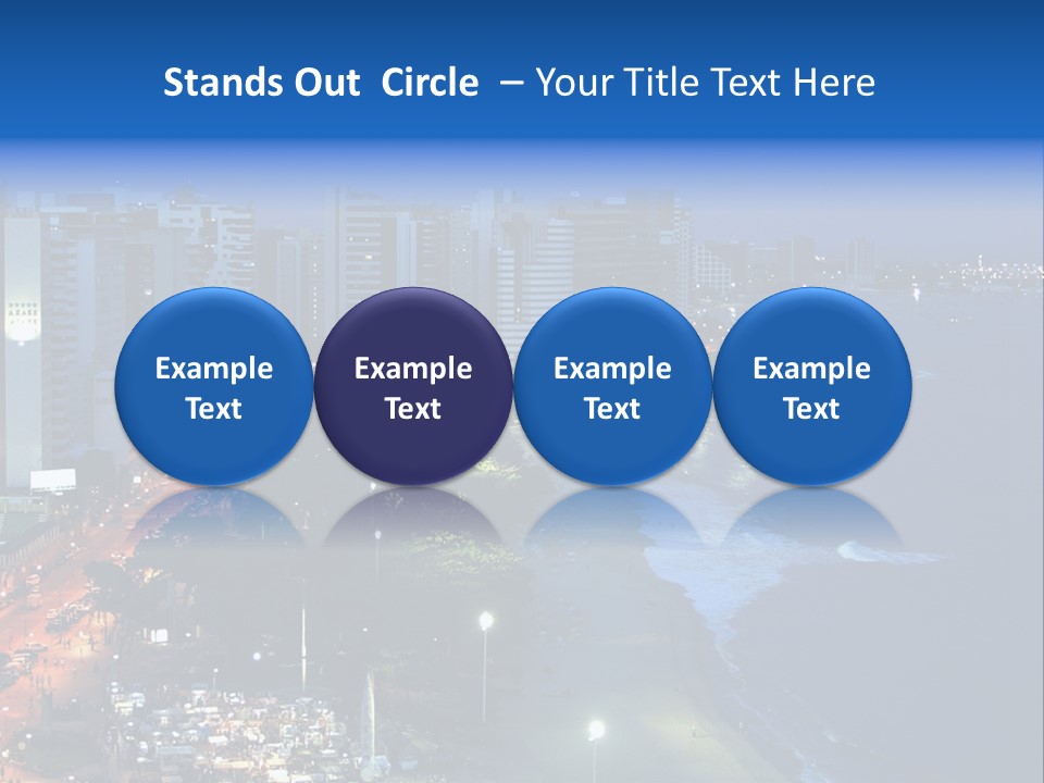 Fortaleza Brazil PowerPoint Template