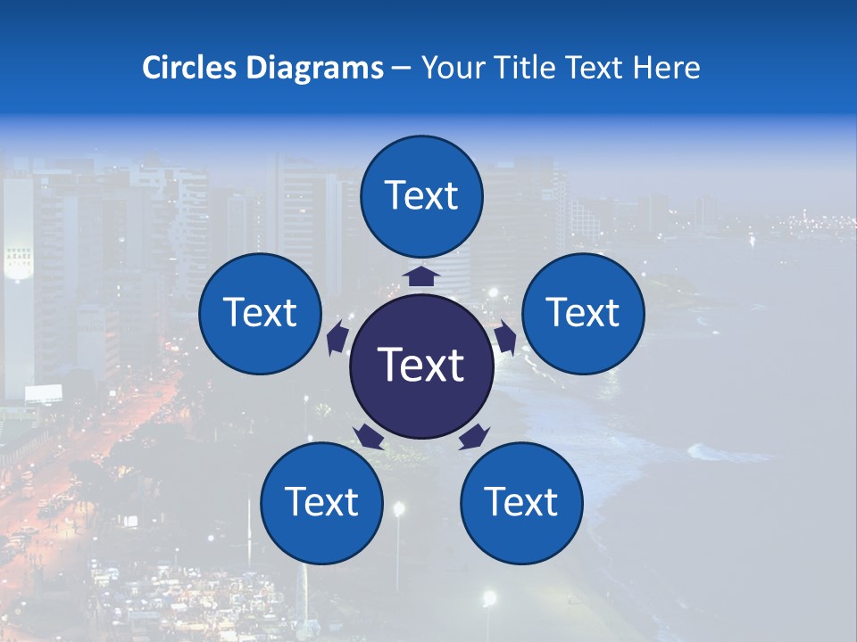 Fortaleza Brazil PowerPoint Template