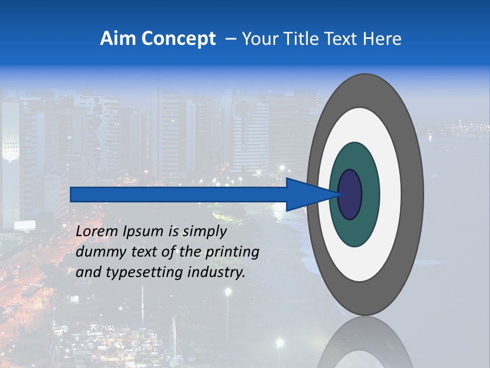 Fortaleza Brazil PowerPoint Template