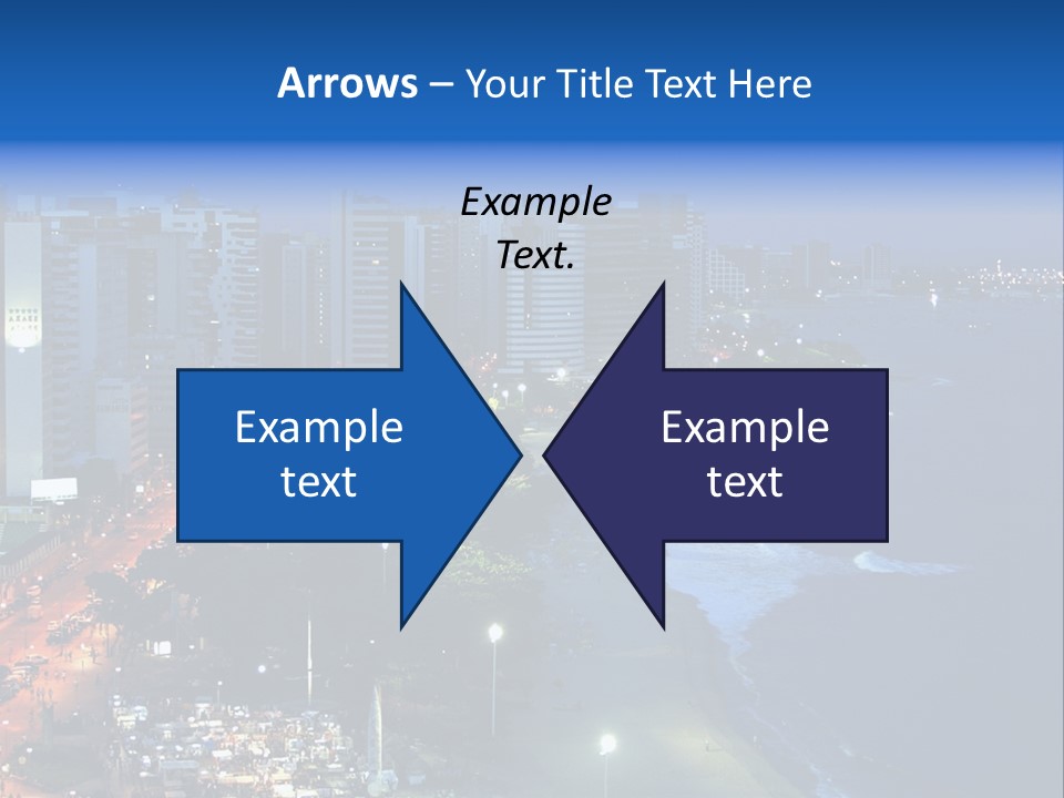 Fortaleza Brazil PowerPoint Template