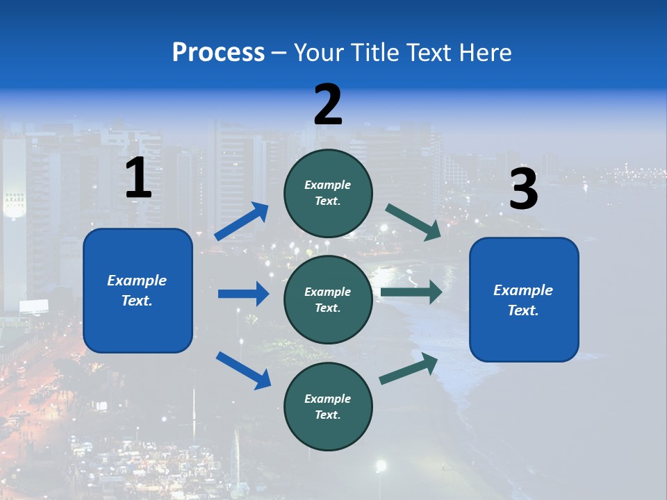 Fortaleza Brazil PowerPoint Template
