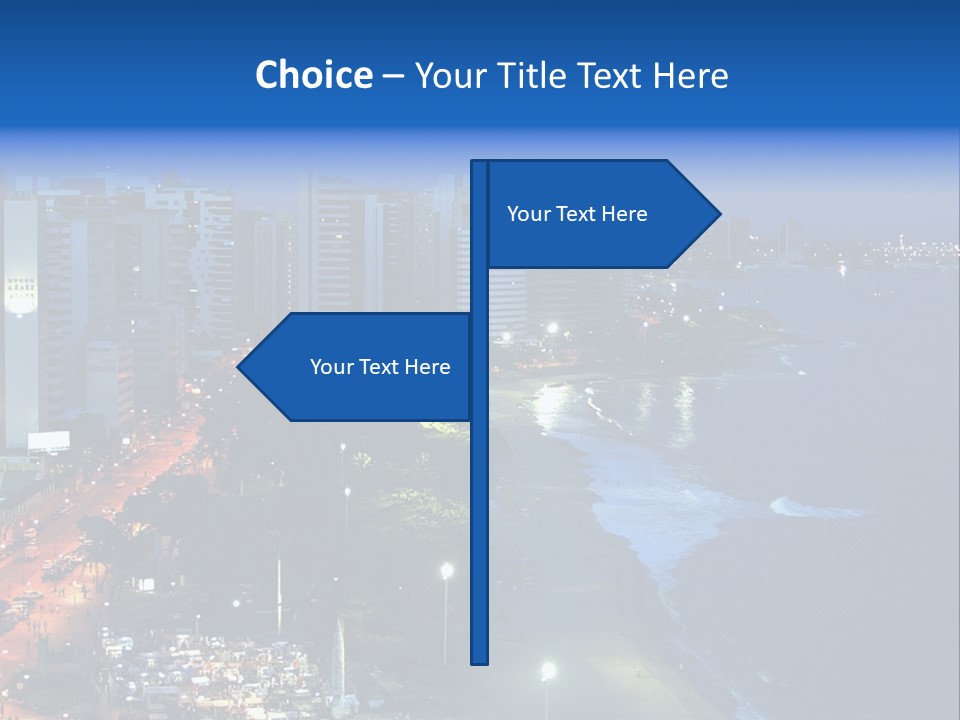 Fortaleza Brazil PowerPoint Template