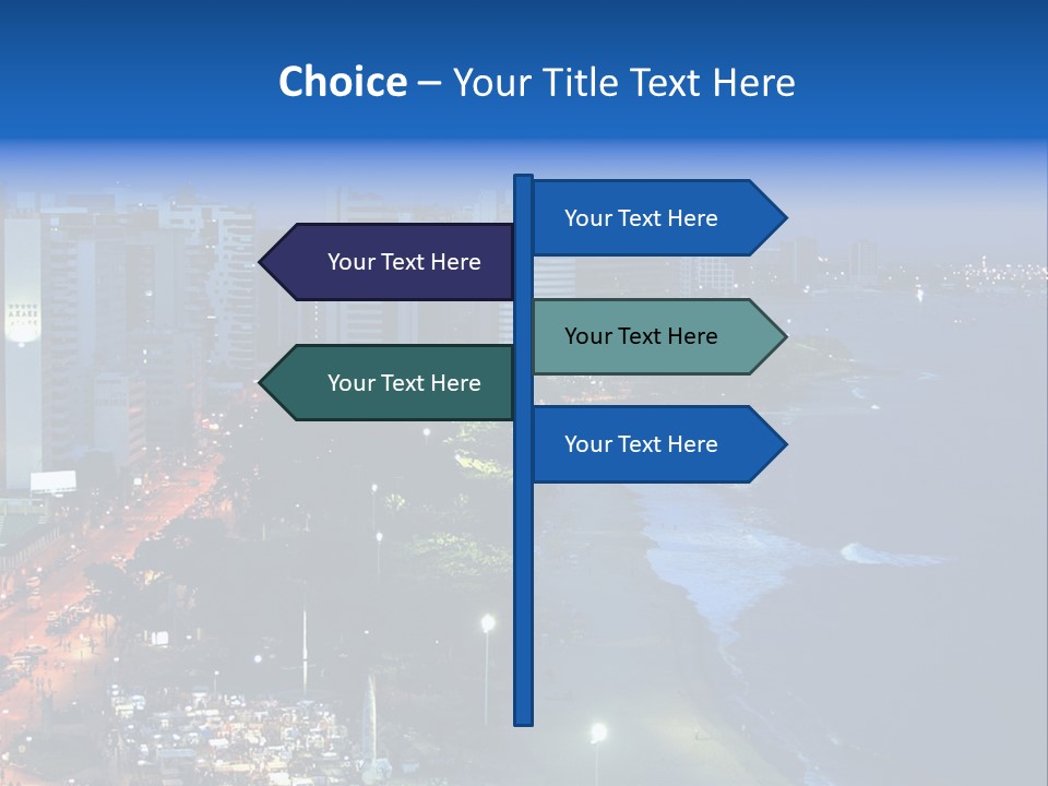 Fortaleza Brazil PowerPoint Template