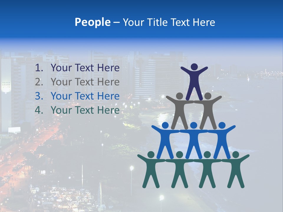 Fortaleza Brazil PowerPoint Template