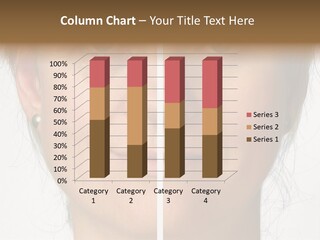 A Woman's Face Before And After A Cosmetic Procedure PowerPoint Template
