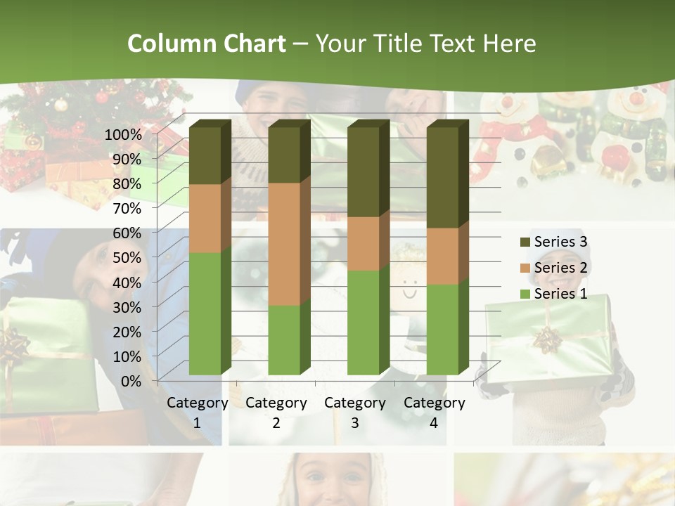 Beautiful Christmas Collage PowerPoint Template