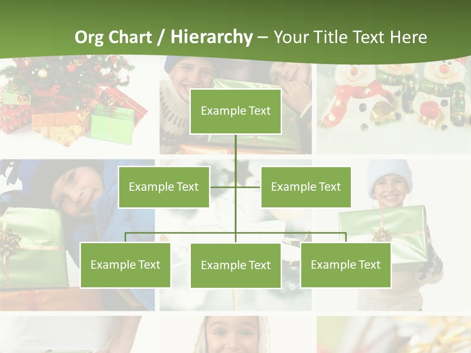 Beautiful Christmas Collage PowerPoint Template