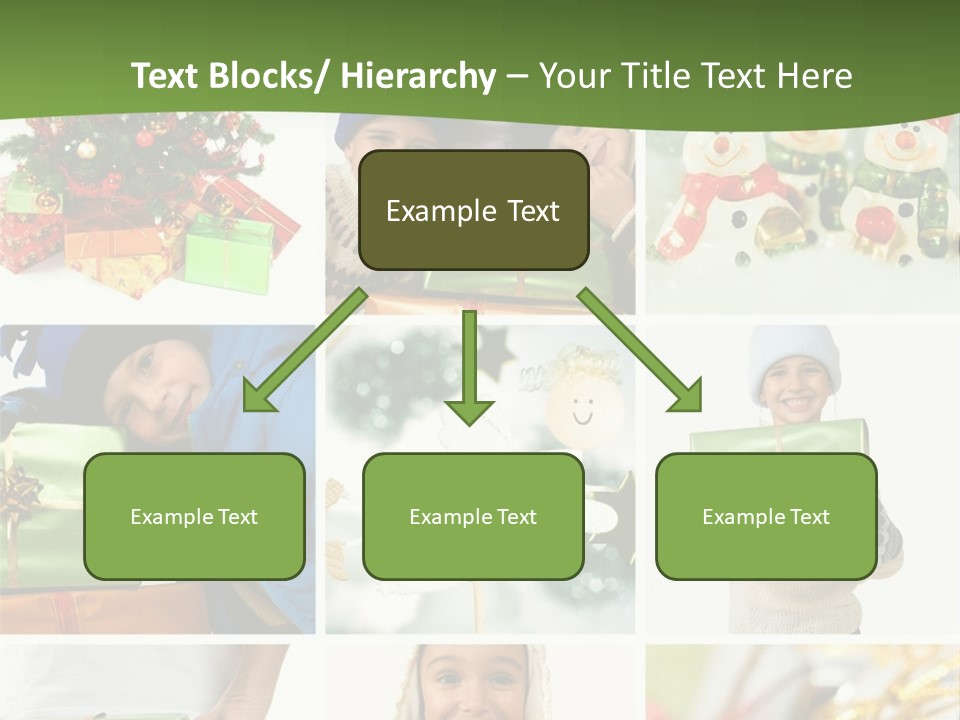 Beautiful Christmas Collage PowerPoint Template