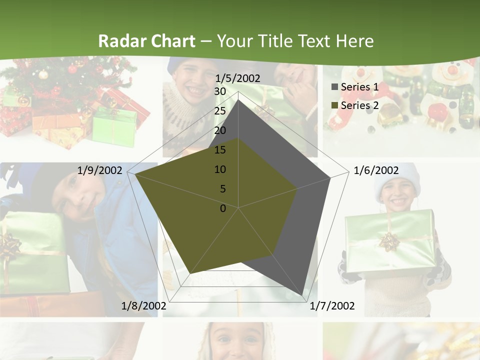 Beautiful Christmas Collage PowerPoint Template