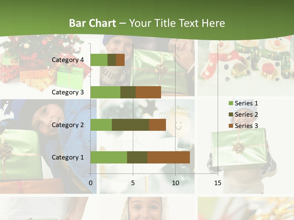 Beautiful Christmas Collage PowerPoint Template