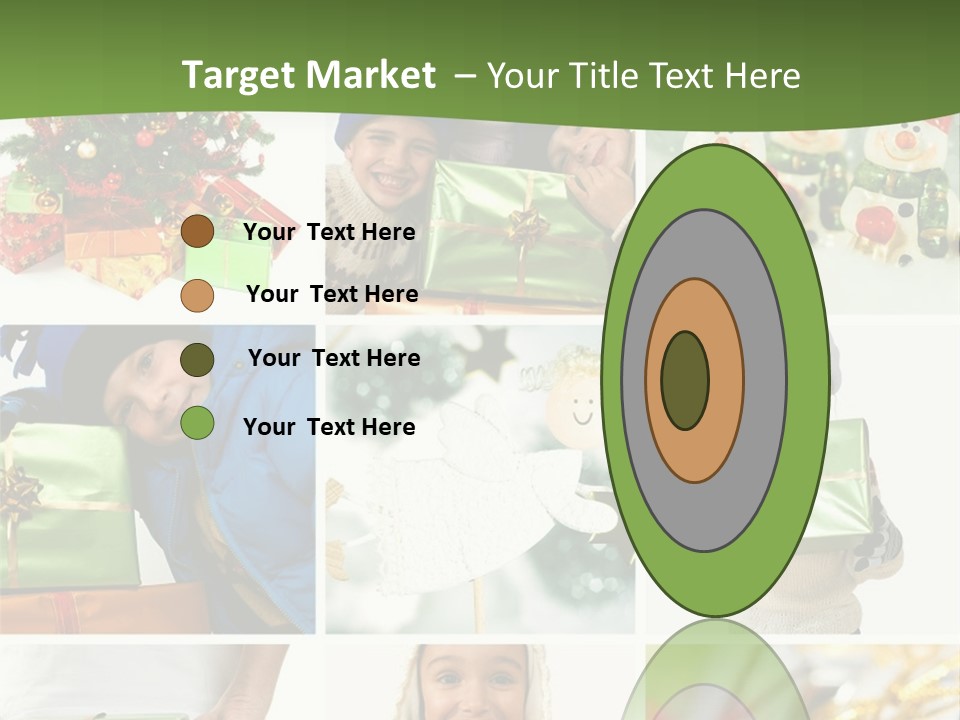 Beautiful Christmas Collage PowerPoint Template