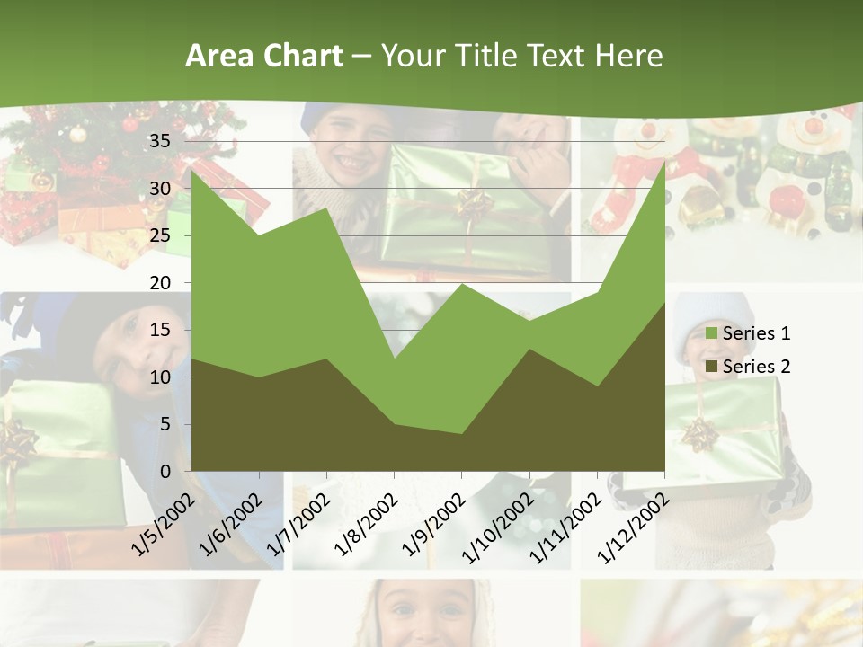 Beautiful Christmas Collage PowerPoint Template