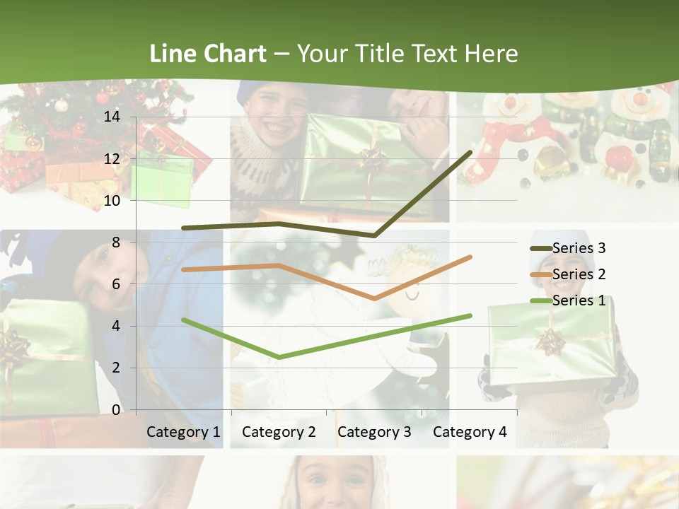 Beautiful Christmas Collage PowerPoint Template