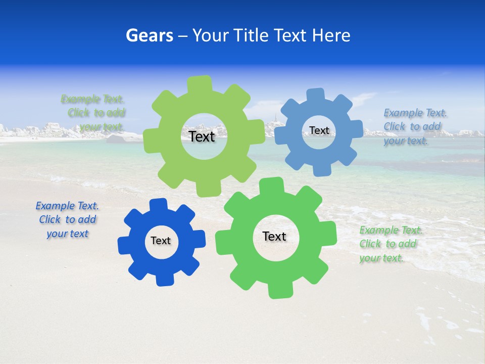 Portrait Of An Handsome Expressive Man In Studio On White Isolated Background PowerPoint Template