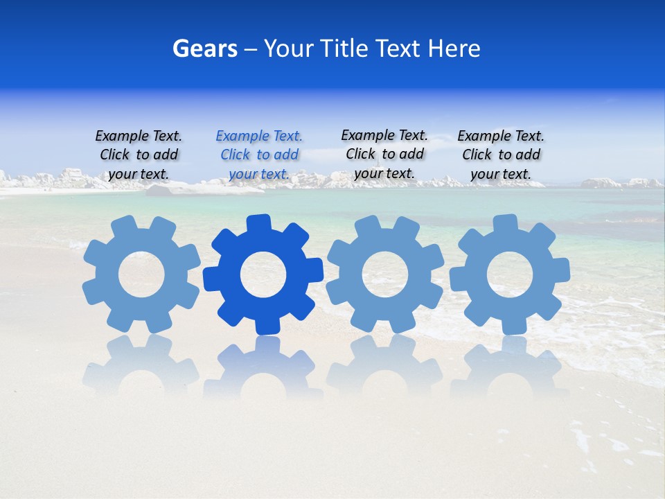 Portrait Of An Handsome Expressive Man In Studio On White Isolated Background PowerPoint Template