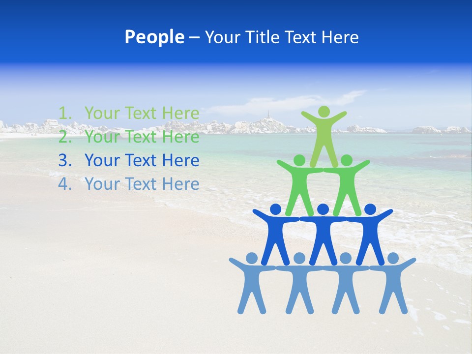 Portrait Of An Handsome Expressive Man In Studio On White Isolated Background PowerPoint Template