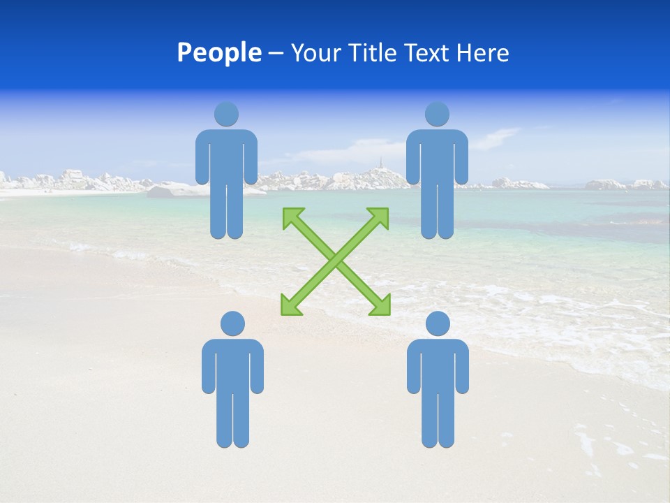 Portrait Of An Handsome Expressive Man In Studio On White Isolated Background PowerPoint Template