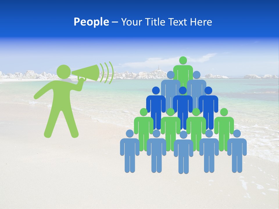 Portrait Of An Handsome Expressive Man In Studio On White Isolated Background PowerPoint Template