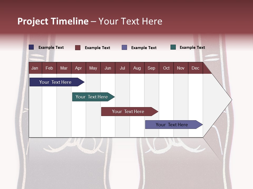 A Pair Of Fingers With A Peace Sign Drawn On Them PowerPoint Template