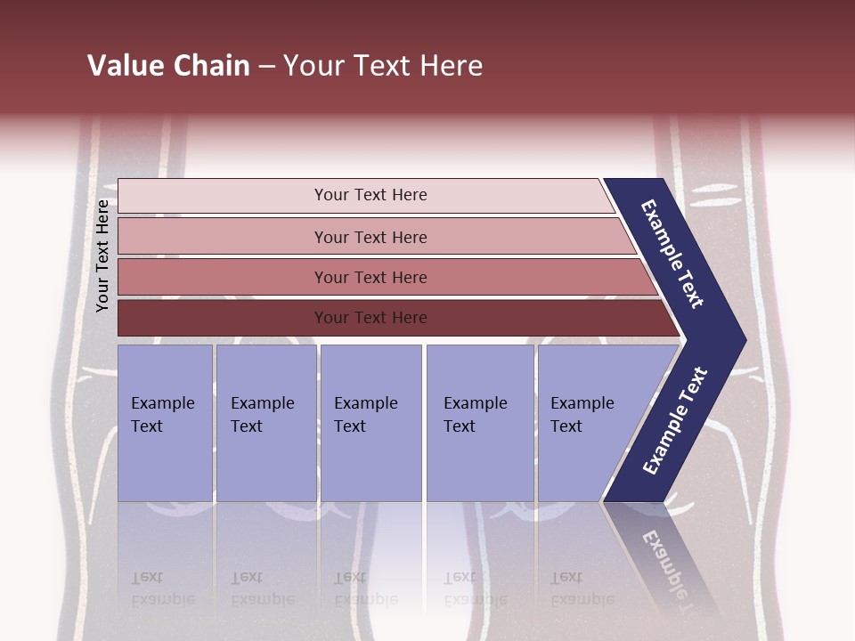 A Pair Of Fingers With A Peace Sign Drawn On Them PowerPoint Template