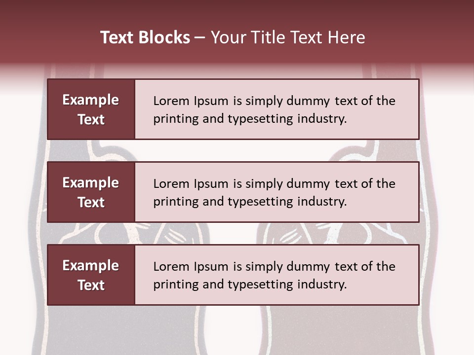 A Pair Of Fingers With A Peace Sign Drawn On Them PowerPoint Template