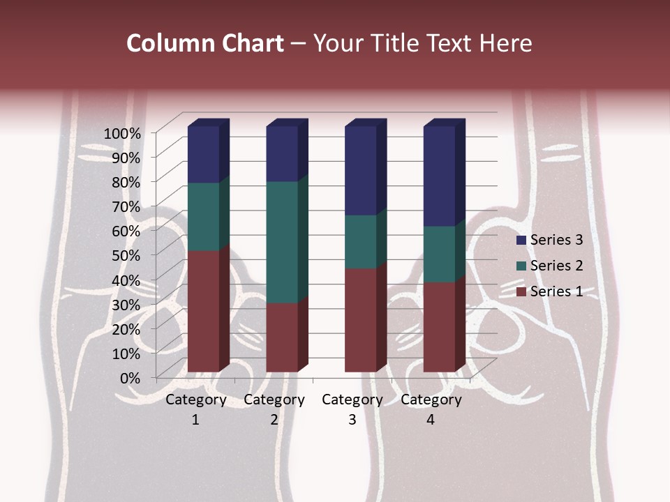 A Pair Of Fingers With A Peace Sign Drawn On Them PowerPoint Template