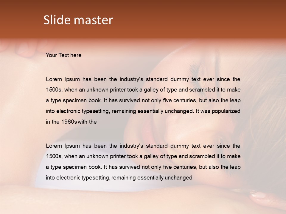 Modern Home Interior (3D Rendering) PowerPoint Template