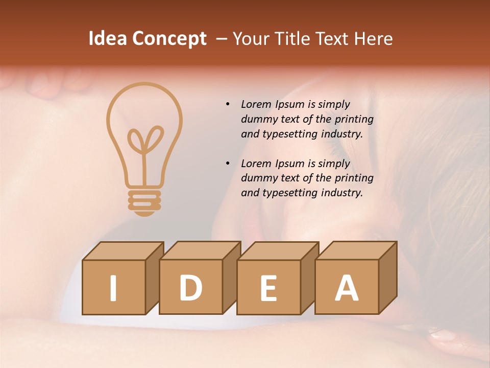 Modern Home Interior (3D Rendering) PowerPoint Template