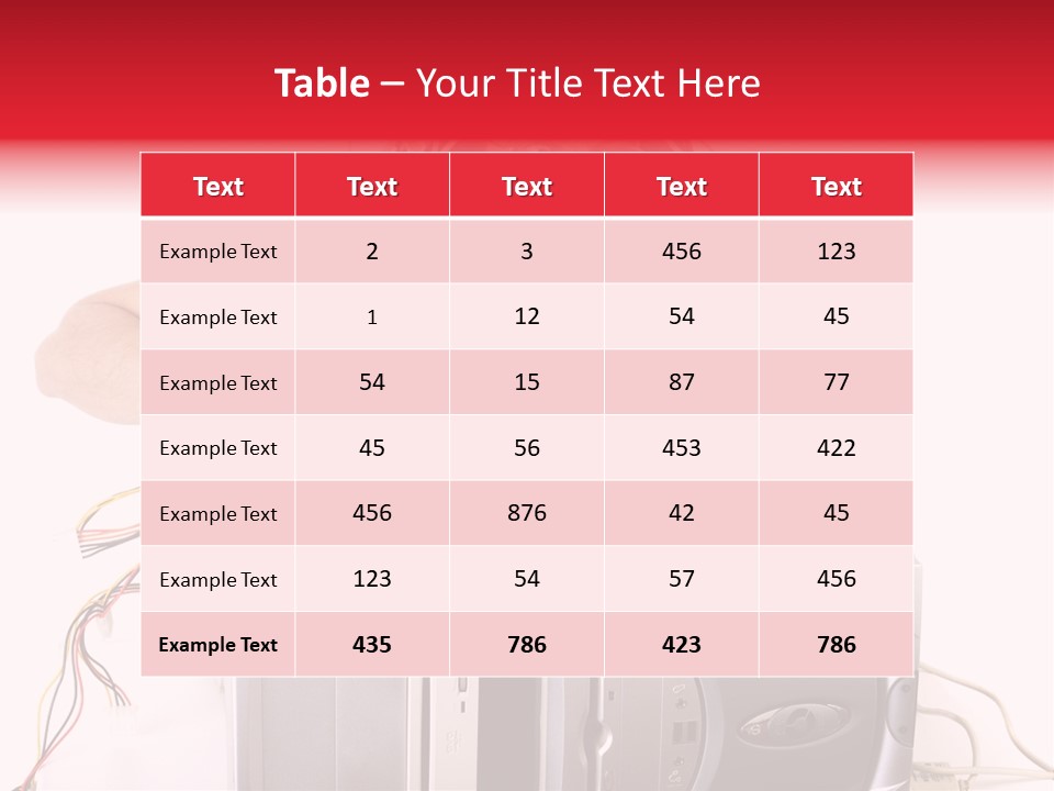 Man In Panic With His Computer Trying To Reach Technical Support PowerPoint Template
