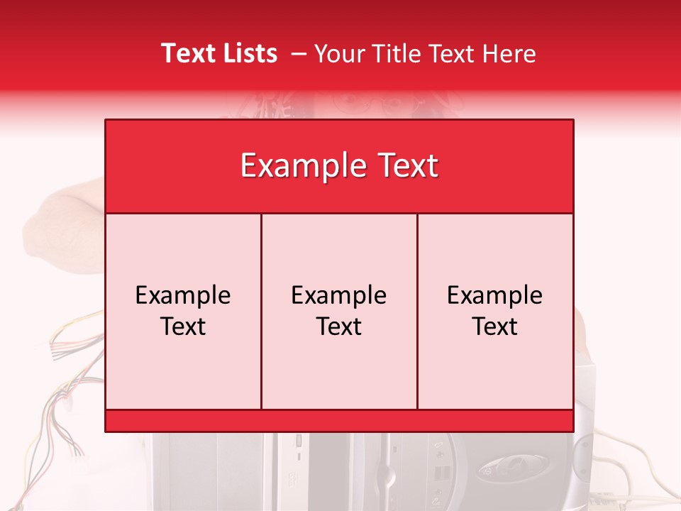 Man In Panic With His Computer Trying To Reach Technical Support PowerPoint Template