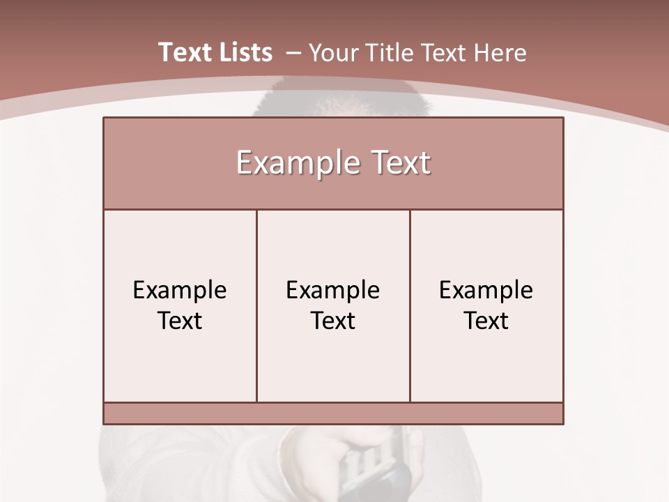 Portrait Of An Handsome Expressive Man In Studio On White Isolated Background PowerPoint Template