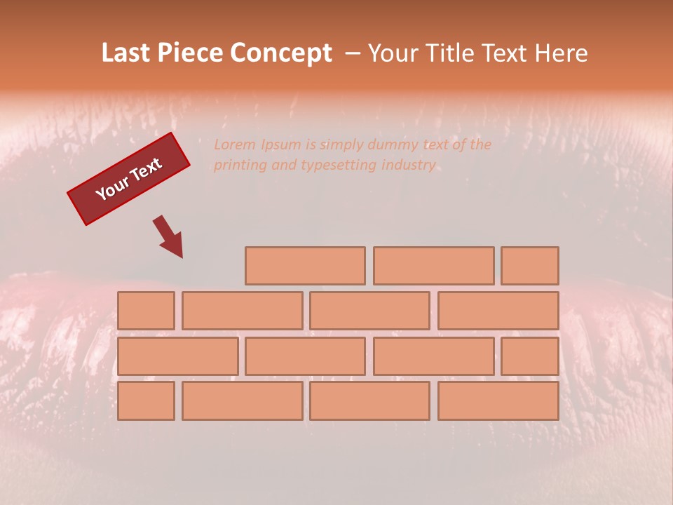 Pile Of One Pound British Sterling Coins PowerPoint Template