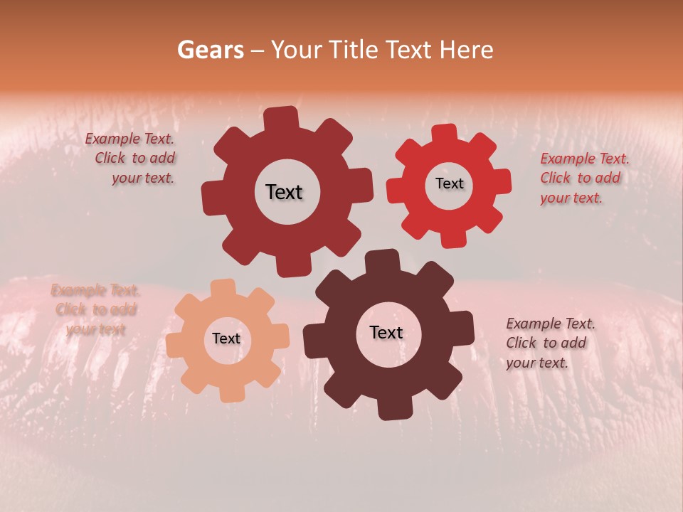 Pile Of One Pound British Sterling Coins PowerPoint Template