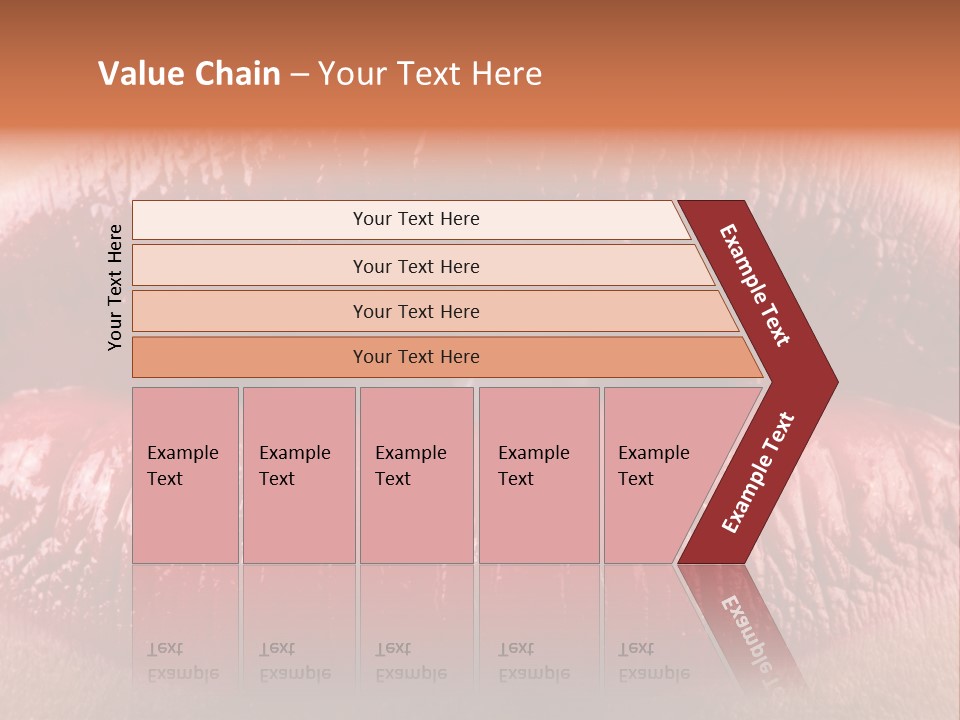 Pile Of One Pound British Sterling Coins PowerPoint Template
