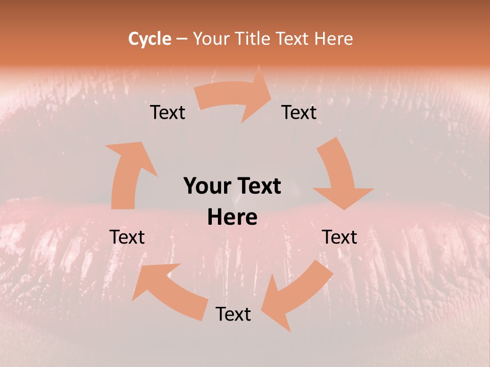 Pile Of One Pound British Sterling Coins PowerPoint Template